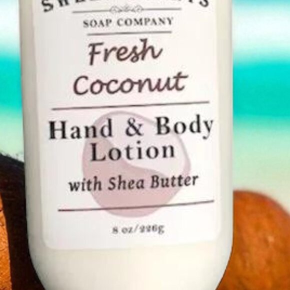 Sweet Scents Fresh Coconut Scented Body Lotion 8oz - Picture 3 of 3